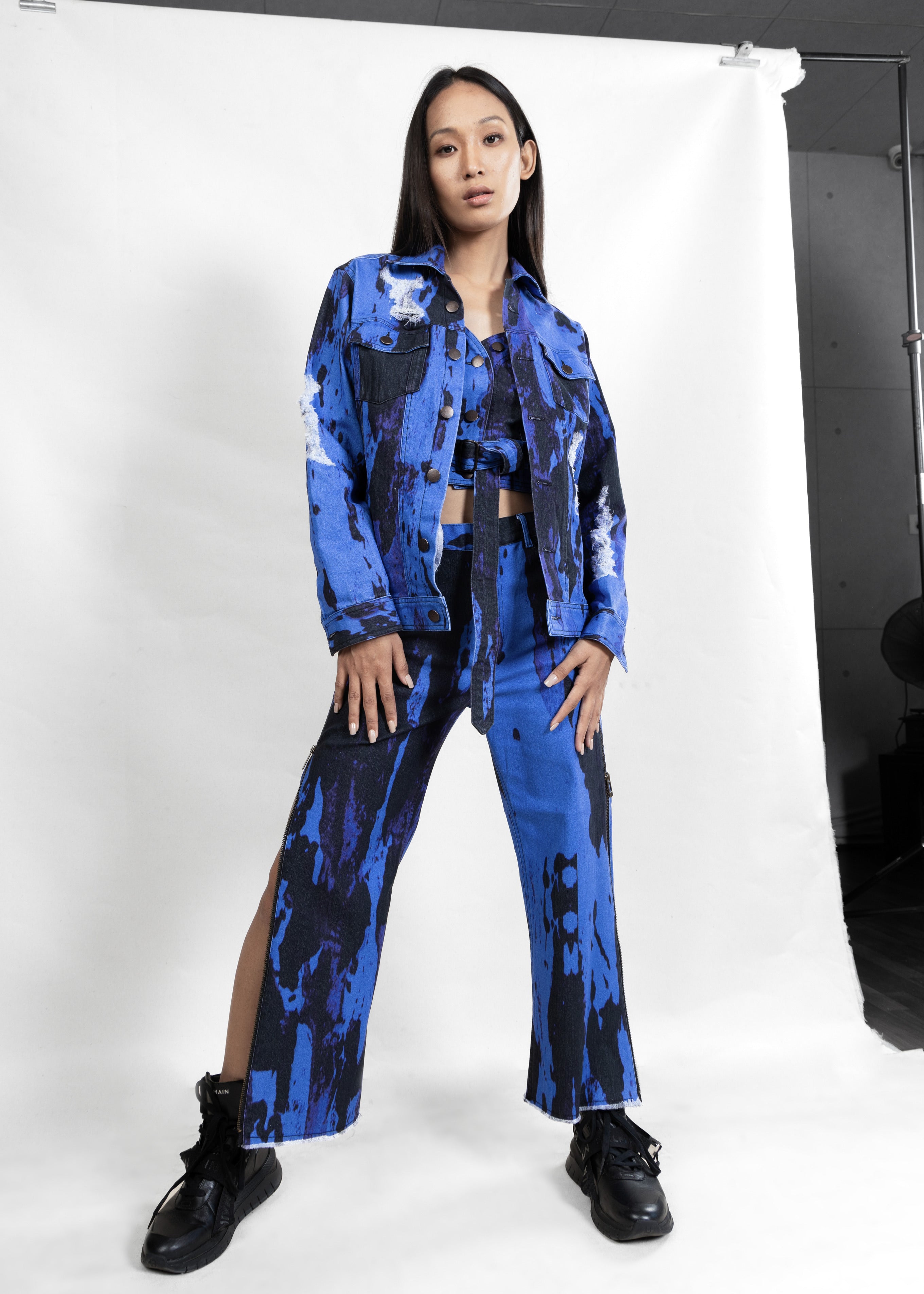 Night Blues Denim Jacket (Unisex)