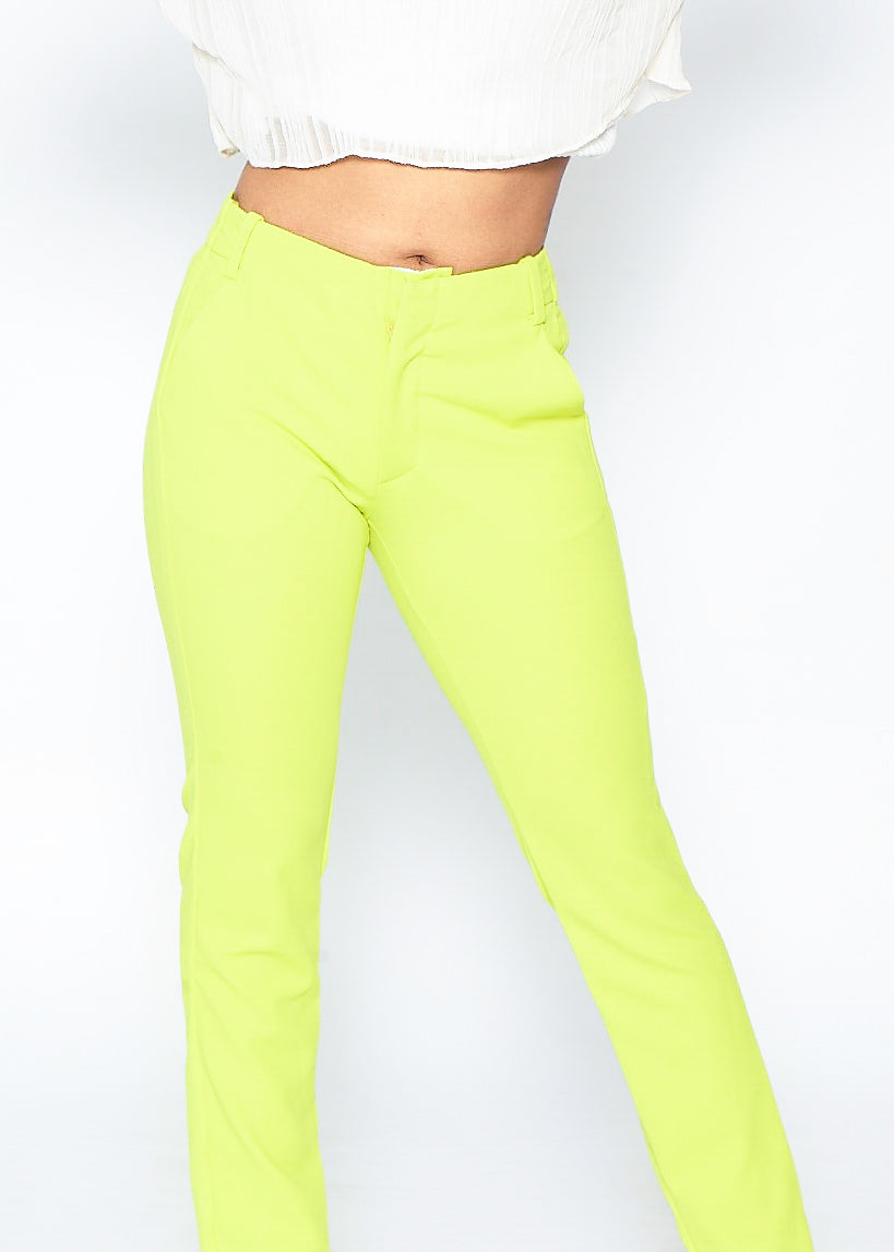 Neon Straight Pant