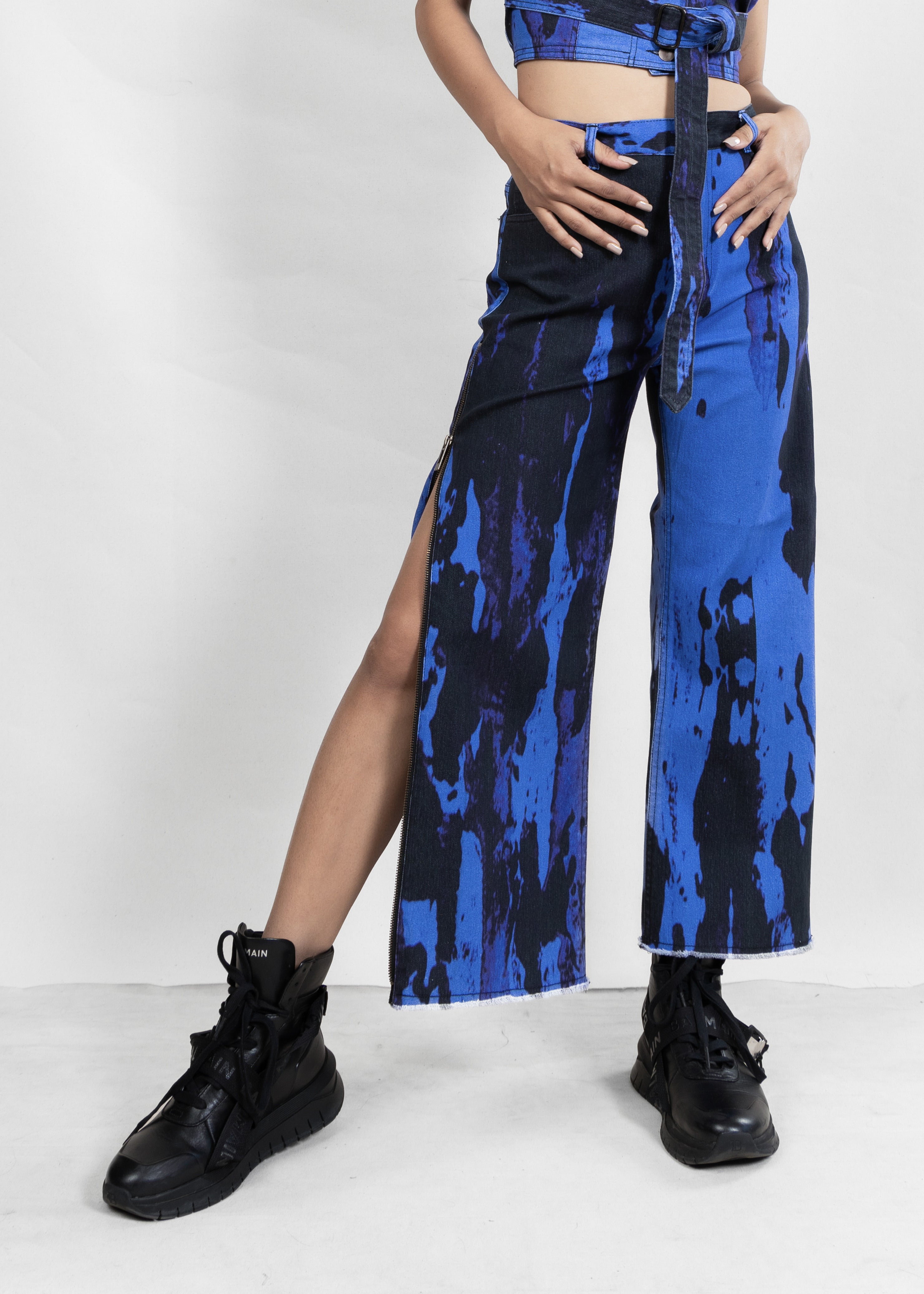 Night Blues High waist Pant