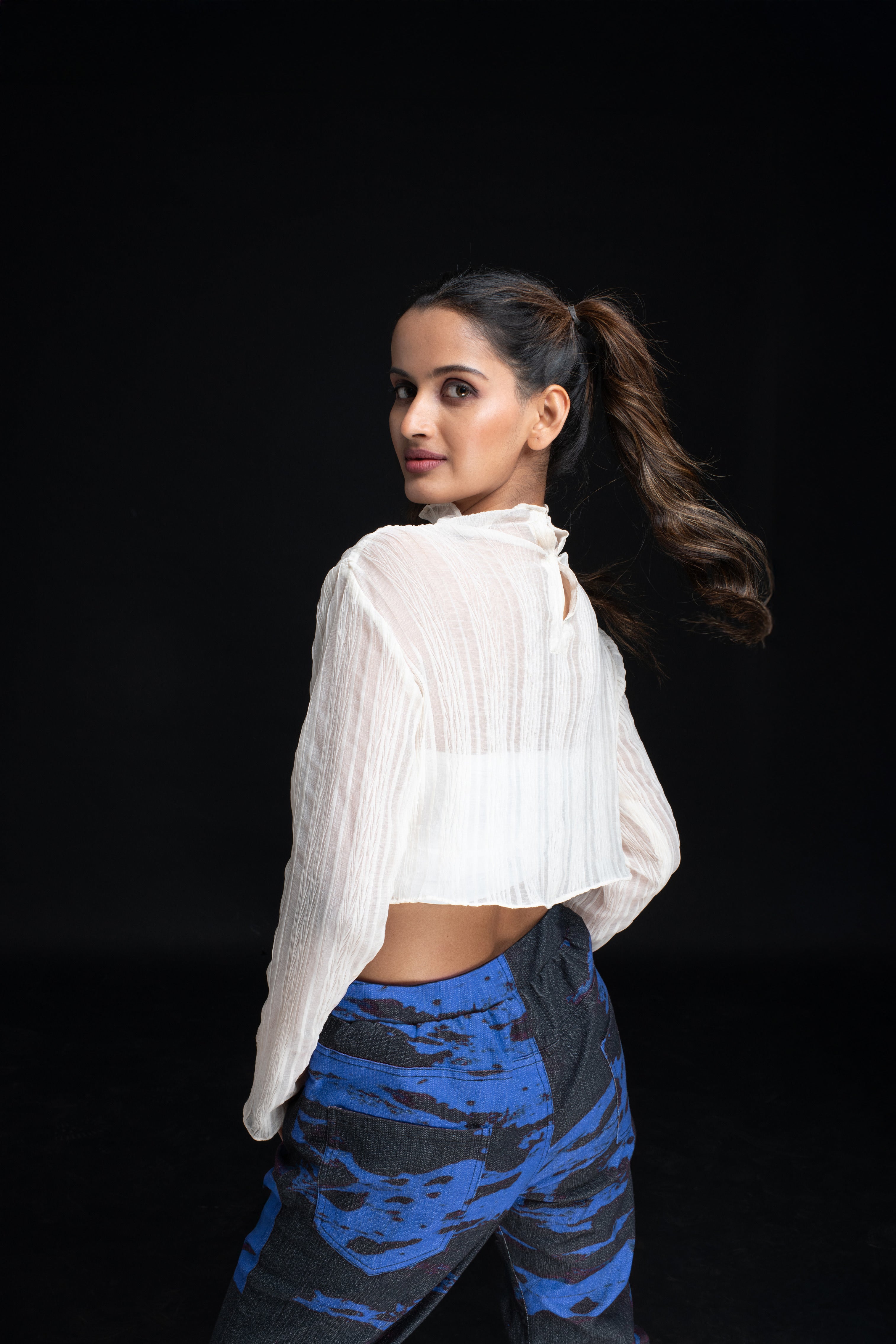 Night Blues Denim Joggers (Unisex)