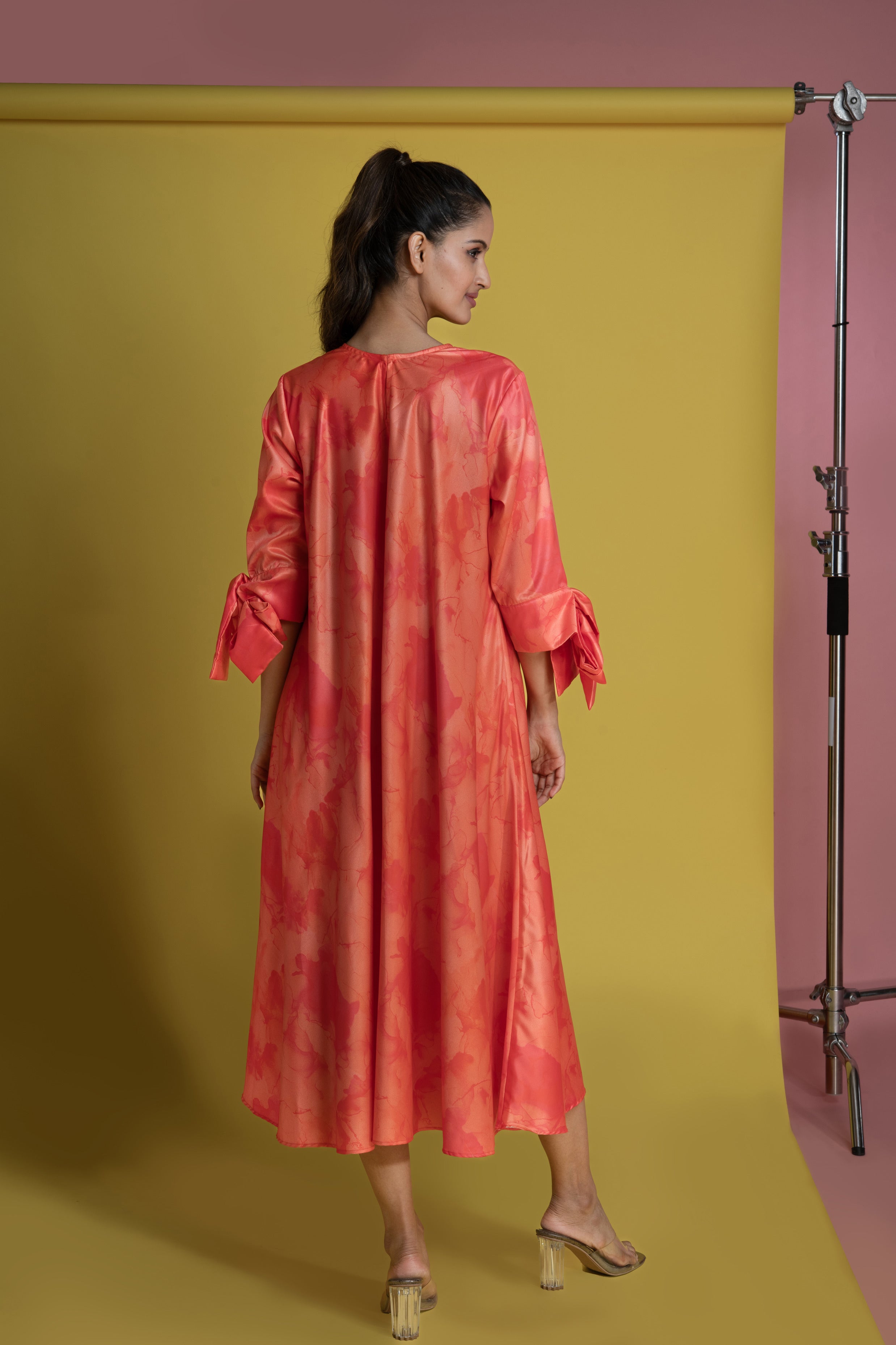 Water Color Tent Dress