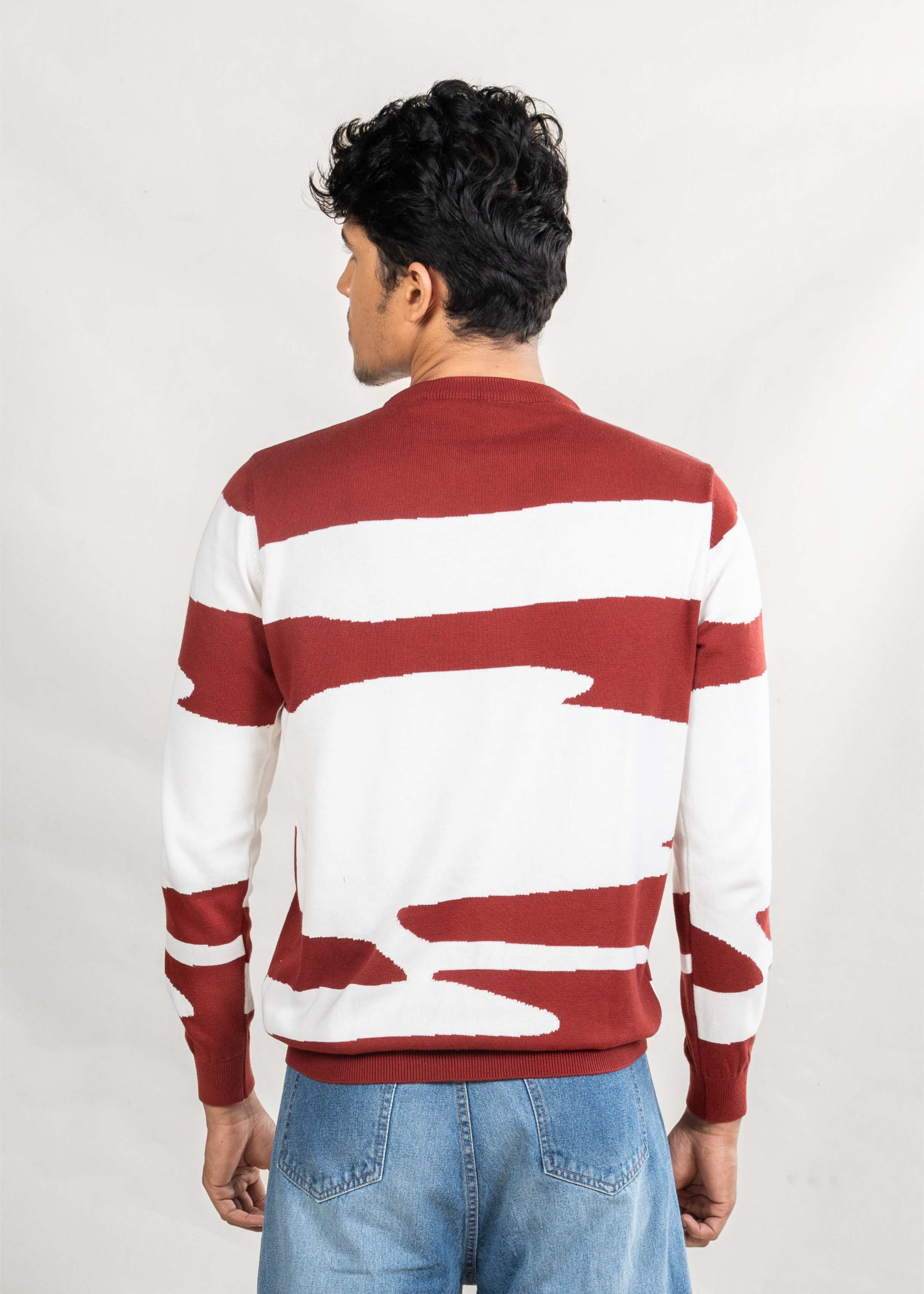 Maroon Cozee Knit T-Shirt (Unisex)