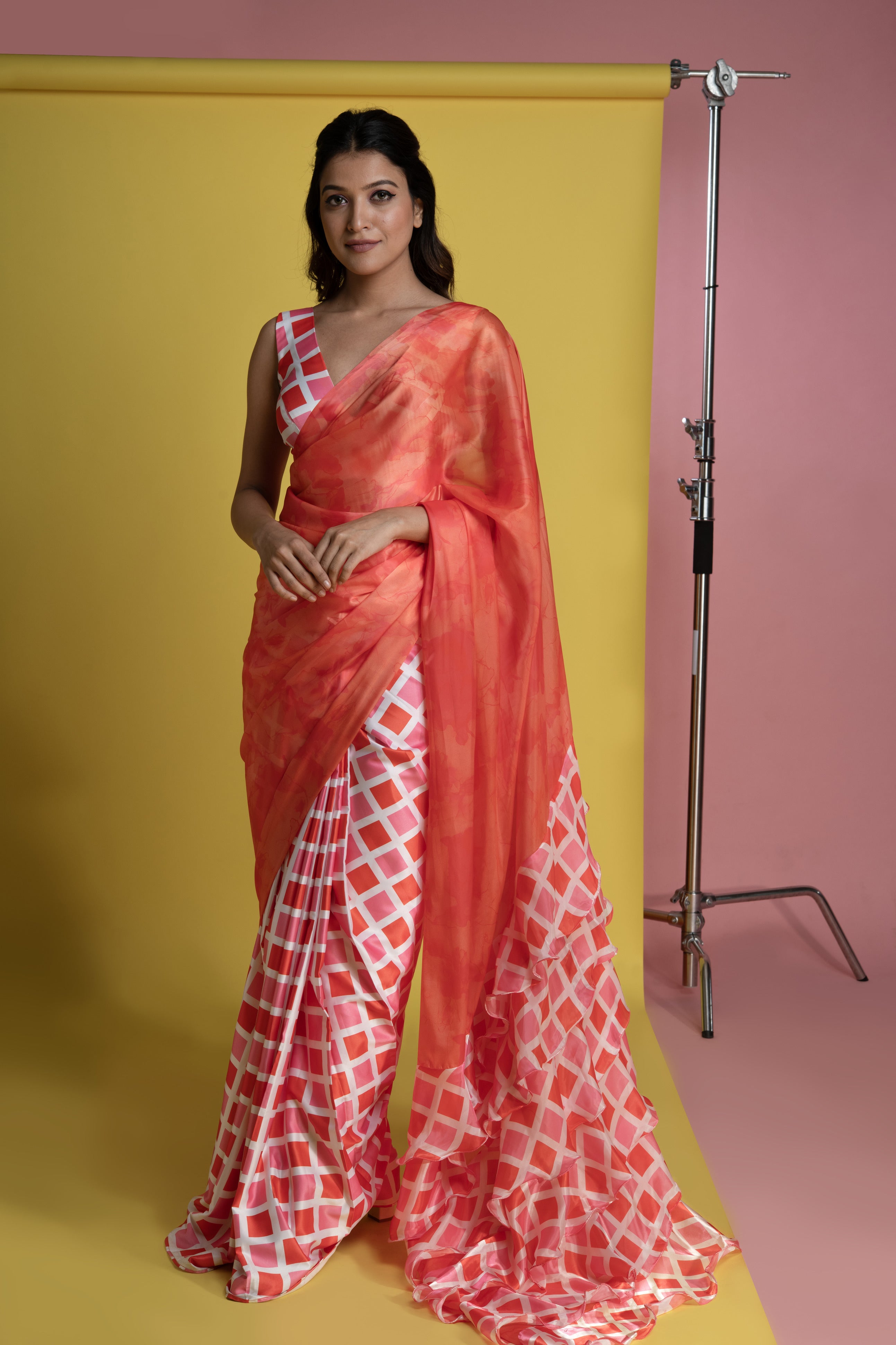 Water color Saree (Saree Only)